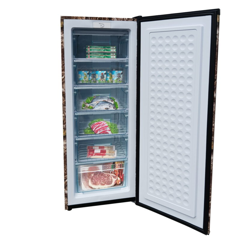 Realtree 7 cu ft Manual Defrost Upright Freezer，Camouflage - Image 3