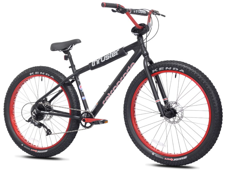 27.5" Thruster Retrograde Adult Bicycle, Black - Image 2