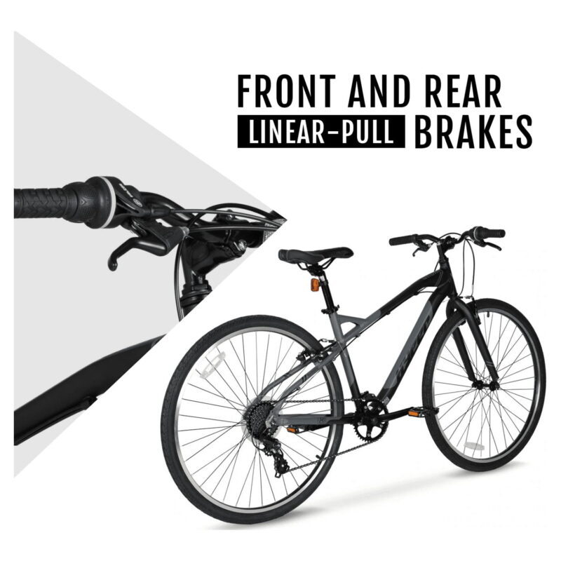700c Hyper Bicycles Urban Bike for Adults, Gray, Character Group: Urban - Image 2