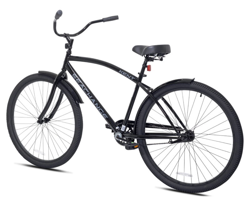 29" Kent Bicycle Men's Seachange Beach Cruiser Bicycle, Black - Image 3