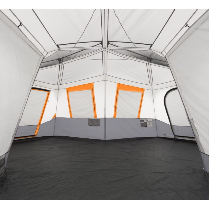 Ozark Trail 20' x 18' 12-Person 3-Room Instant Cabin Tent with Screen Room, 56.5 lbs - Image 4
