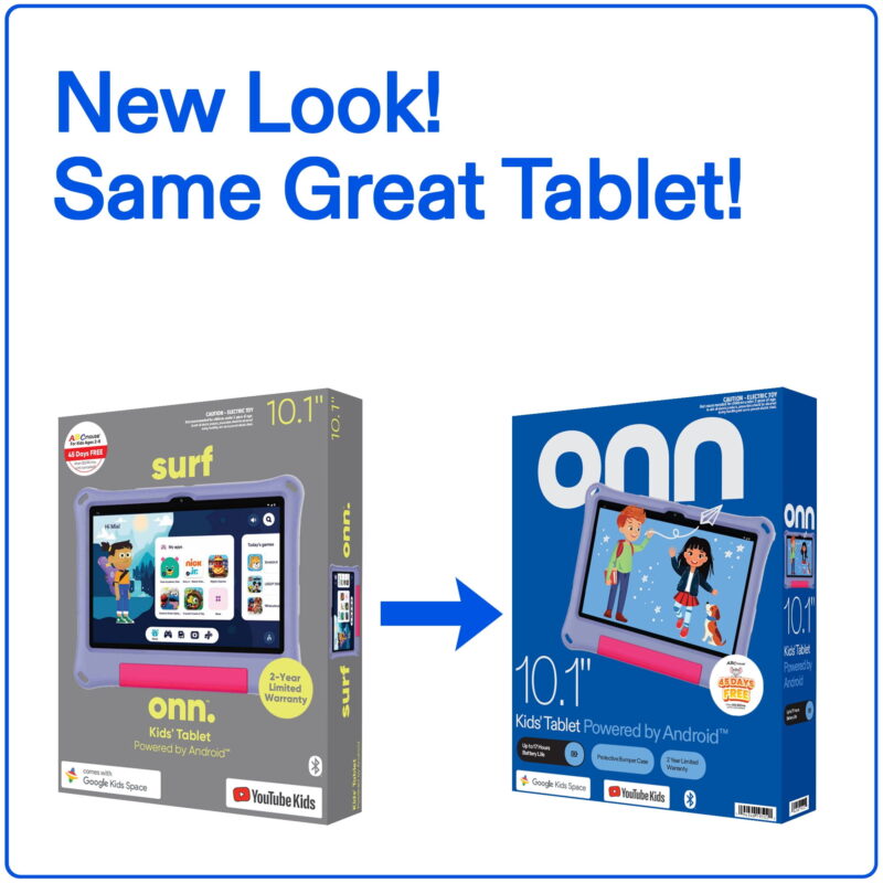 onn 10.1" Kids’ Tablet, 32GB, (2024 Model) - Lavender - Image 6
