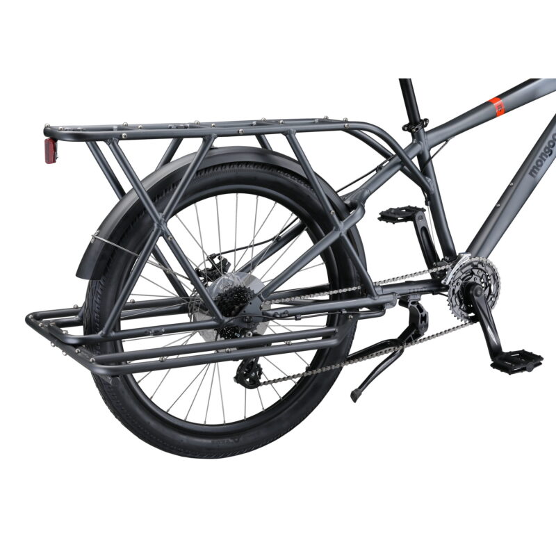Mongoose Envoy Adult Cargo Bike, Large Frame, Ages 14 and up, Grey - Image 7