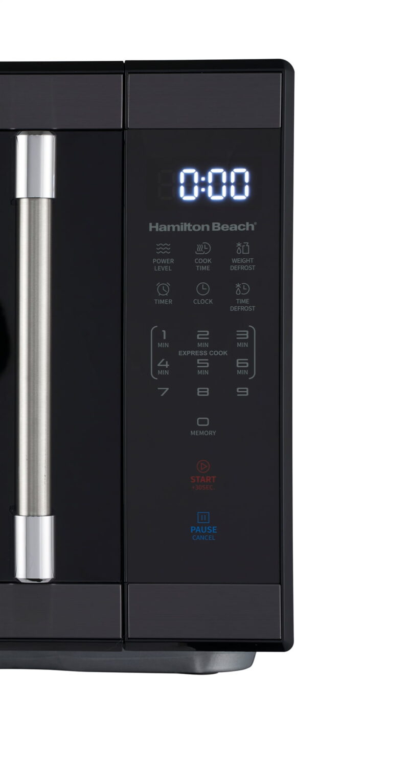 Hamilton Beach 1.1 cu. ft. Countertop Microwave Oven, 1000 Watts, Black Stainless Steel - Image 6