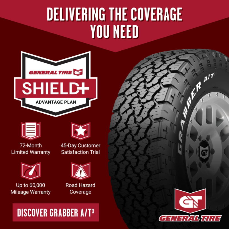General Grabber A/T X All Terrain 265/50R20 107T Light Truck Tire - Image 2