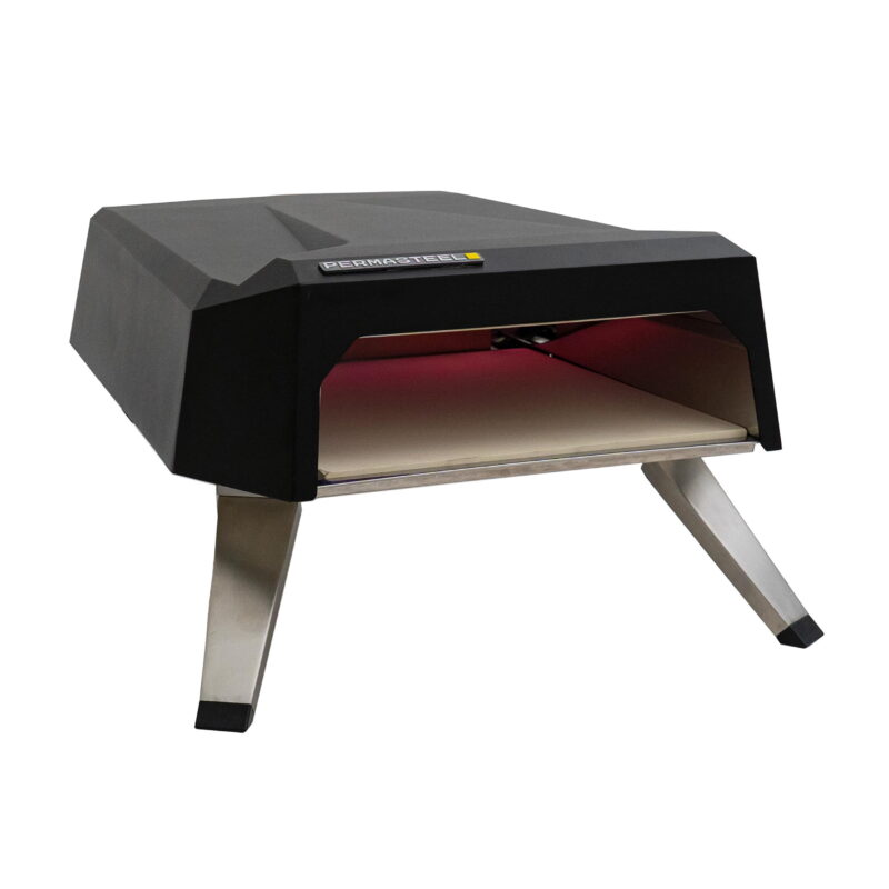 Permasteel 12-Inch Countertop Outdoor Gas Pizza Oven - Image 4