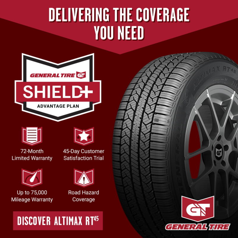 General AltiMAX RT45 All Season 185/65R15 88H Passenger Tire - Image 3