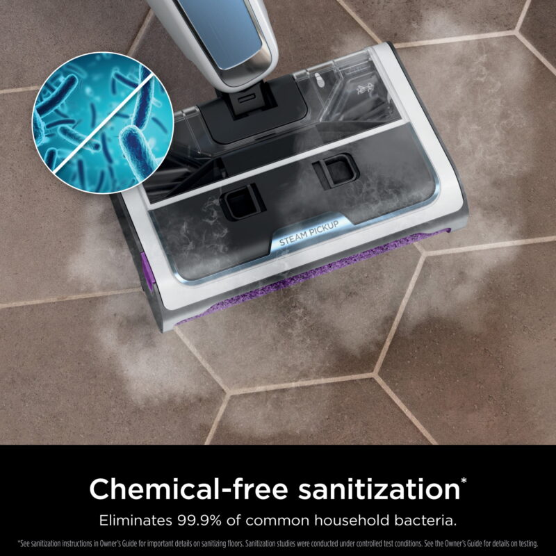 Shark 3-in-1 Steam Mop - Picks up Debris, Scrubs & Sanitizes-Hardwood, Laminate, Tile, Stone, Marble & Vinyl, SD200 - Image 5