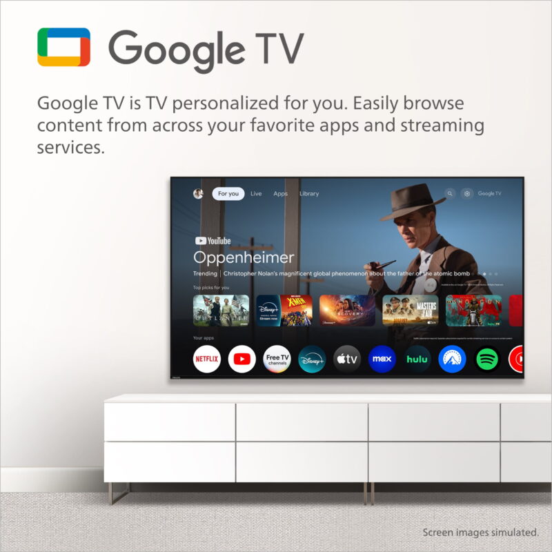 Philips 70" Class 4K Ultra HD (2160p) Google Smart LED Television (70PUL7553/F7) - Image 3