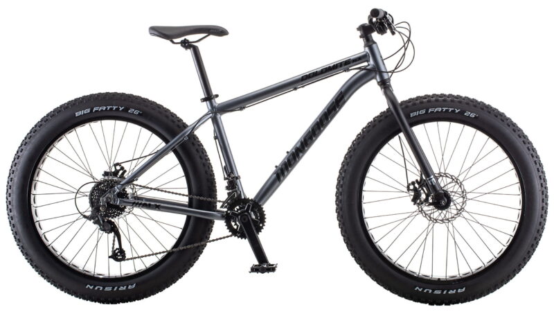 26" Mongoose Dolomite ALX Unisex Fat Tire Mountain Bike, Gray, Ages 12+ - Image 7