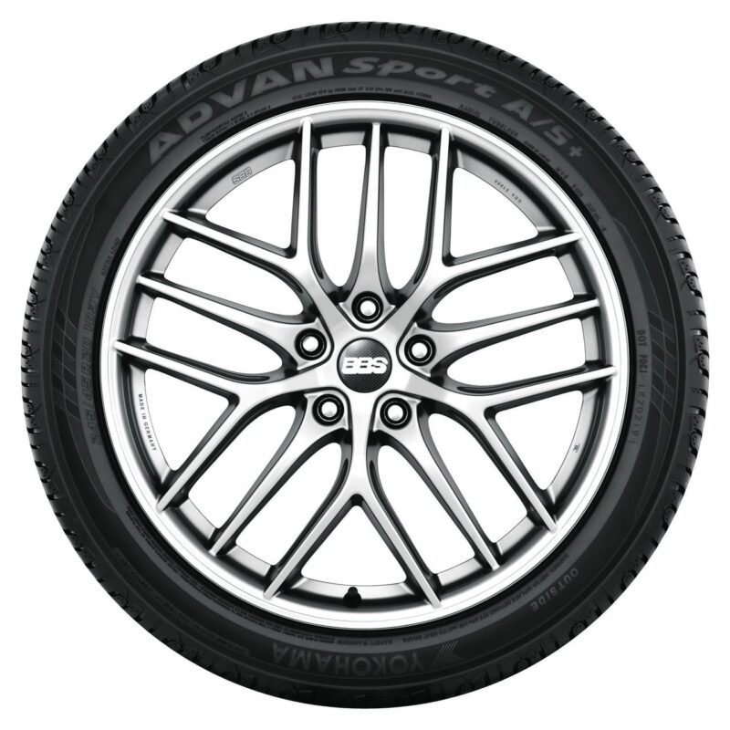 Yokohama Advan Sport A/S Plus UHP All Season 225/45R19 96Y XL Passenger Tire - Image 2