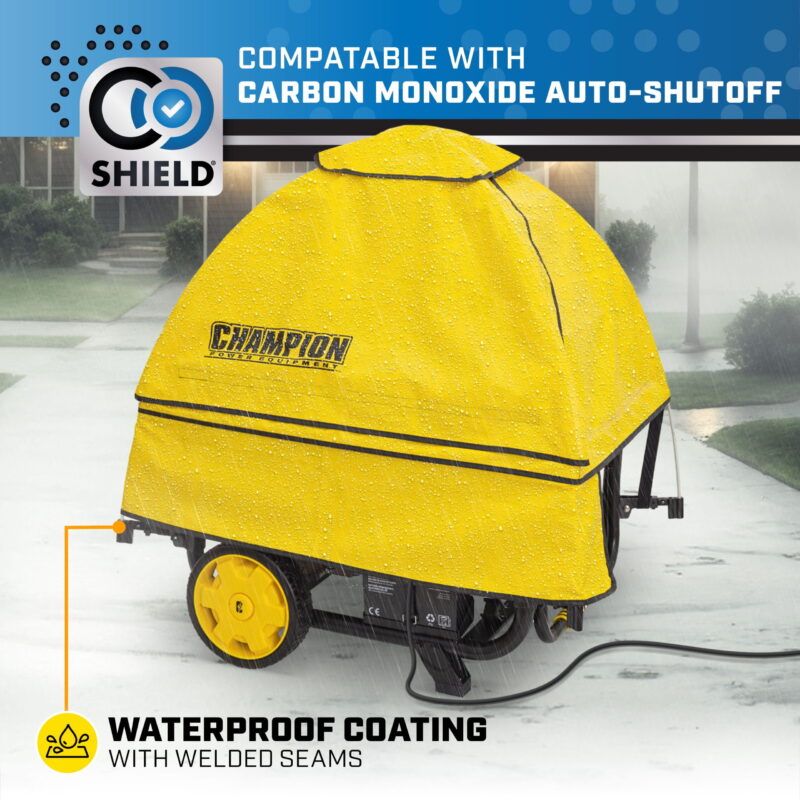 Champion Power Equipment Storm Shield Generator Cover by Gentent for 4000 to 12,500 Starting Watt Generators - Image 6
