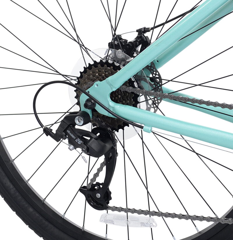 Kent Bicycles 27.5 in. Wanderer Women's Aluminum All-Terrain Bike, Light Blue - Image 4