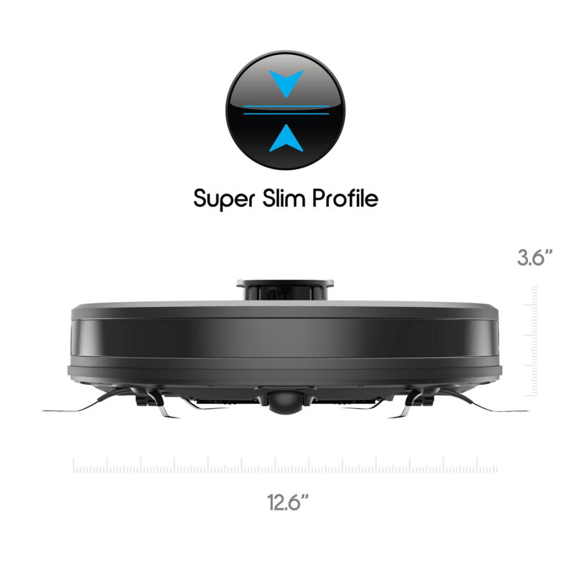 Ionvac OptiMax Robovac, Laser Mapping Robot Vacuum Cleaner with Wi-Fi, New - Image 4