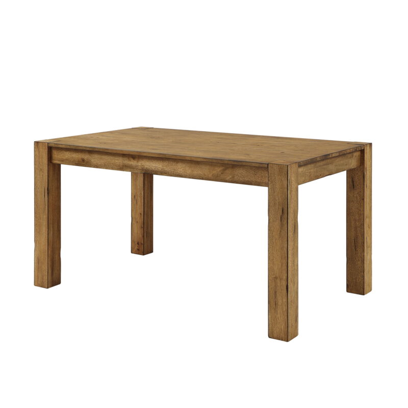 Better Homes & Gardens Bryant Solid Wood Dining Table, Rustic Brown - Image 7
