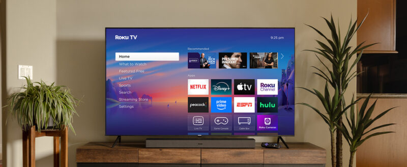 Roku Smart TV 2025 – 55-Inch Select Series, 4K HDR TV – Roku TV with Enhanced Voice Remote - Image 2