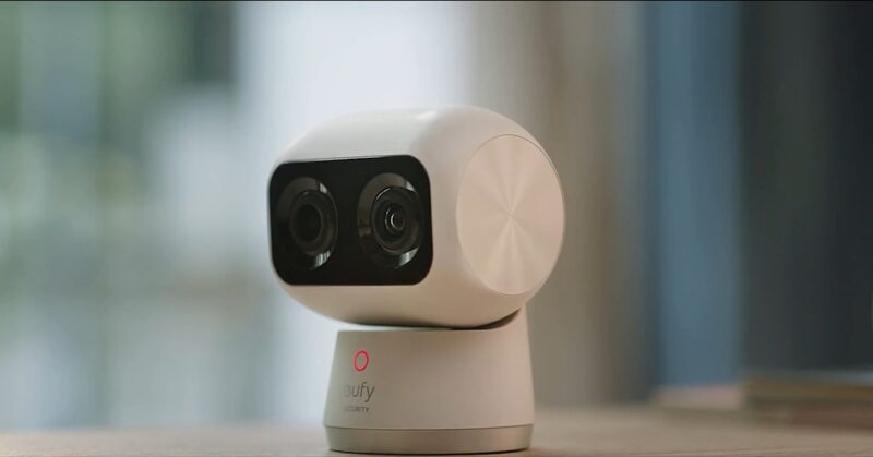 eufy Floodlight 3K Camera E340 Wired Dual Camera, 360° Pan & Tilt, Wi-Fi 6, No Monthly Fee - Image 2