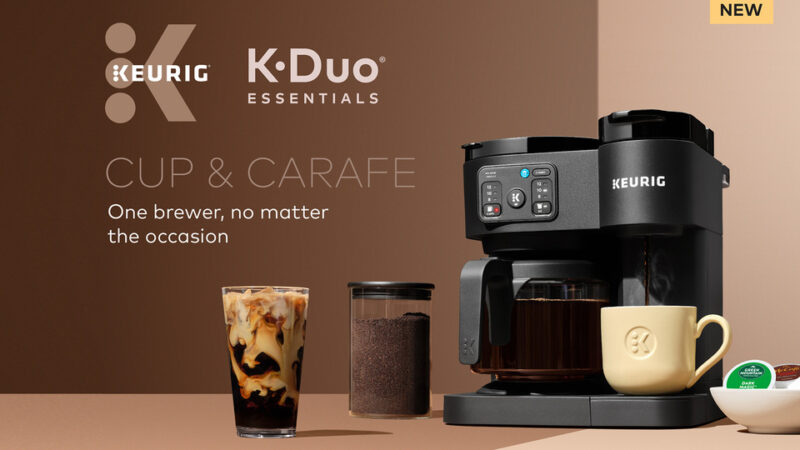 Keurig K-Duo Essentials, Hot & Iced Single-Serve K-Cup Pod Coffee Maker & Carafe, Black - Image 2