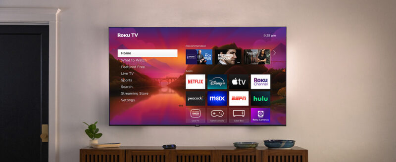 Roku Smart TV 2025 – 65-Inch Plus Series, 4K QLED Mini-LED TV – Roku TV with Enhanced Voice Remote - Image 2