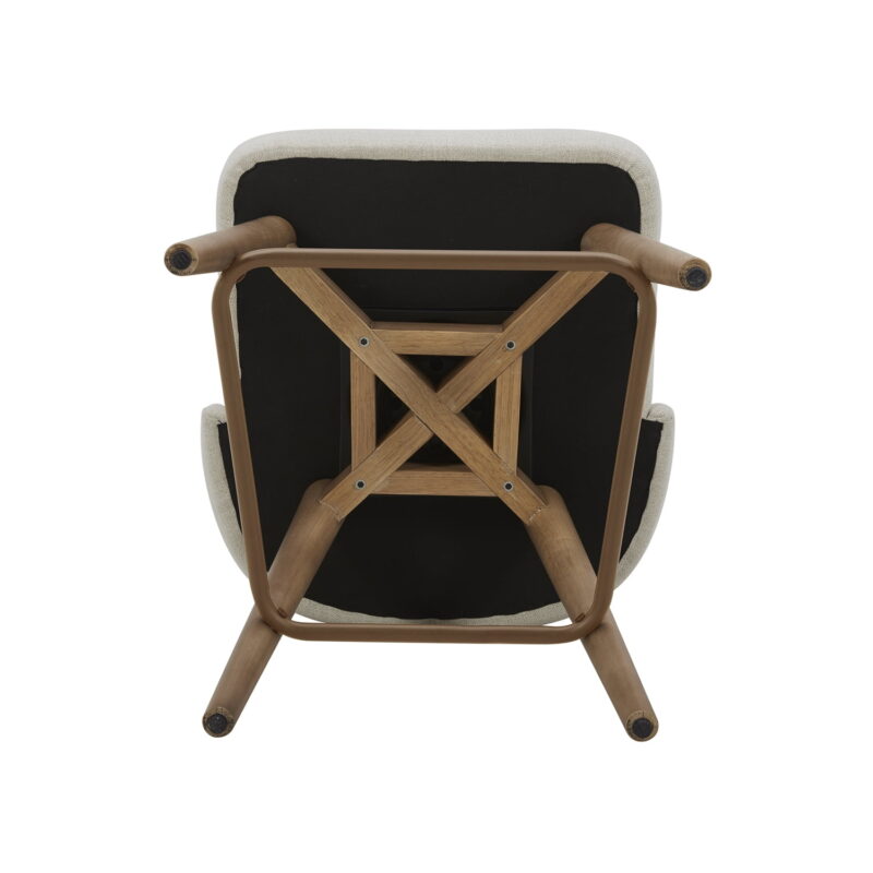 Better Homes & Gardens Springwood Swivel Barstool, Set of 2, Light Honey Finish - Image 4