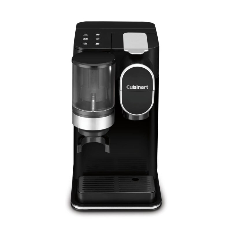 Cuisinart Grind & Brew Classic Black Single Serve Coffee Maker with Built-In Grinder - Image 2