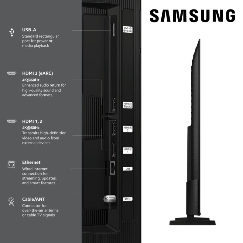 Samsung 50" Class QLED Q7F 4K Samsung Vision AI Smart TV 2025 - Image 4