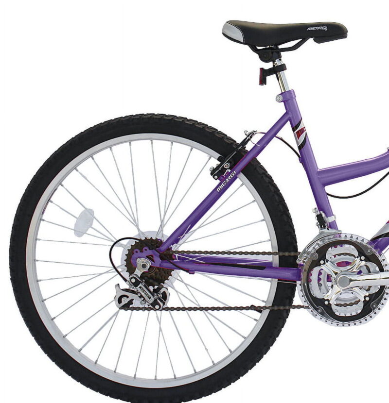 Wonder Wheels 26 In. Mtb 18 Speed Bicycle, Bike, Steel Frame Alloy Rims 36 H - Purple - Image 7
