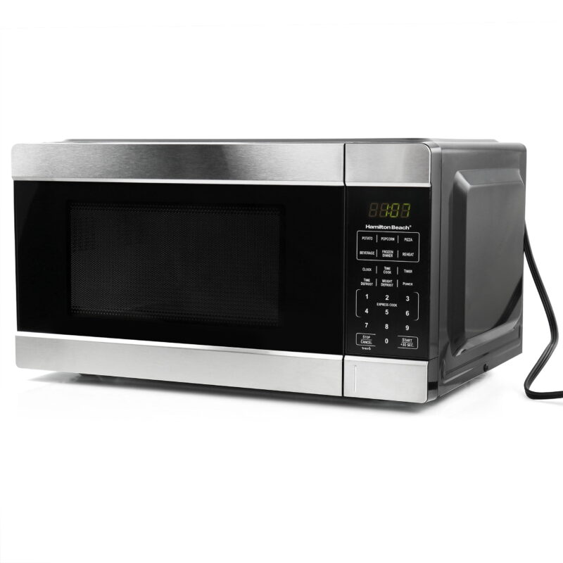 Hamilton Beach 1.1 Cu. Ft. 1000 Watt Countertop Microwave Oven in Black - Image 3