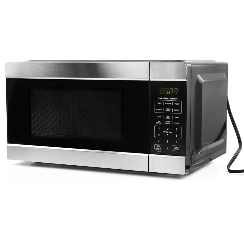 Hamilton Beach 1.1 Cu. Ft. 1000 Watt Countertop Microwave Oven in Black - Image 3