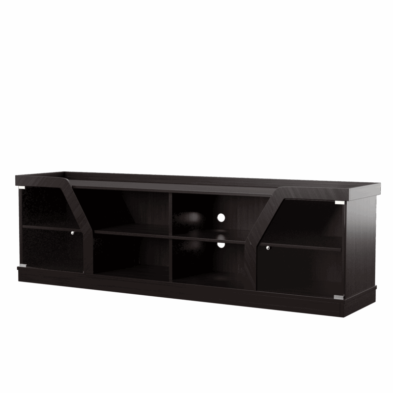 Furniture of America Faullin TV Stand for TVs up to 78", Espresso - Image 3