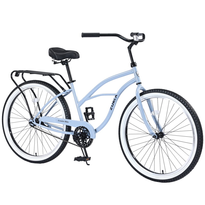 Aukfa Adjustable Seat Adults 26" Cruiser Bikes