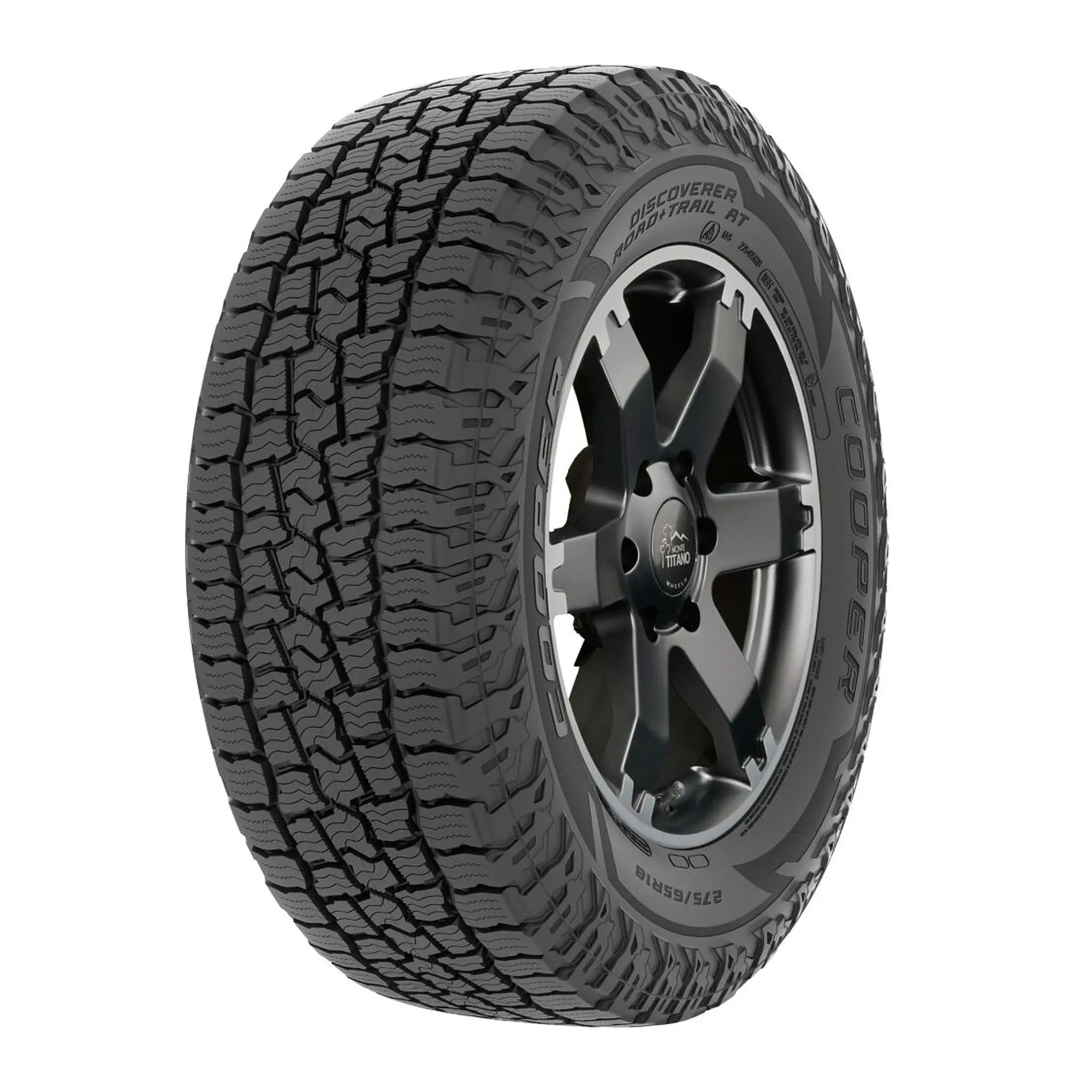 Cooper Discoverer Road+Trail AT All Terrain 265/70R17 115T Light Truck Tire 1 Cooper Discoverer Road+Trail AT All Terrain 265/70R17 115T Light Truck Tire