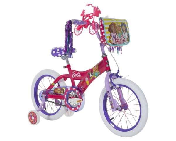 Dynacraft Barbie 16-Inch Girls BMX Bike For Age 5-7 Years
