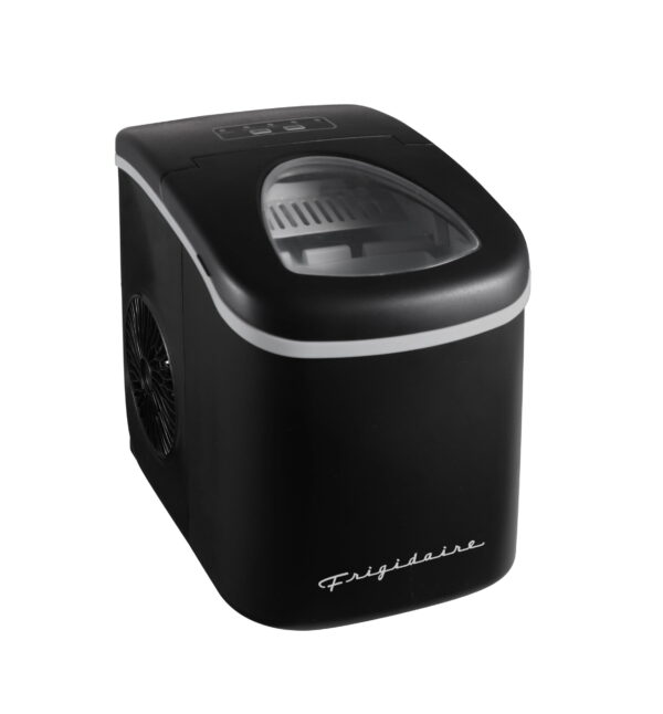 Frigidaire 26 lb Retro Bullet Ice Maker, Black, EFIC128