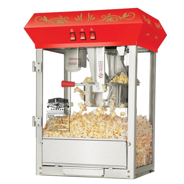 Great Northern Popcorn Countertop Popcorn Machine - 8 oz. Kettle