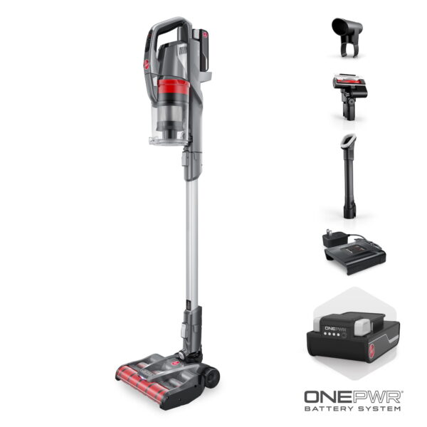 Hoover ONEPWR Emerge Pet Cordless Stick Vacuum – All-Terrain Dual Brush, Powerful Suction, BH53612V