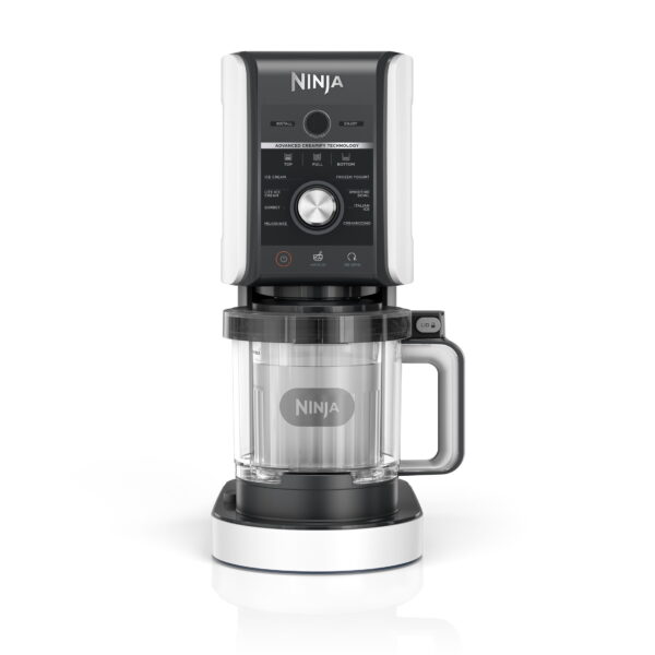 Ninja CREAMi MAX 24 Oz, 9-in-1 Ice Cream & Frozen Treat Maker- Black/White