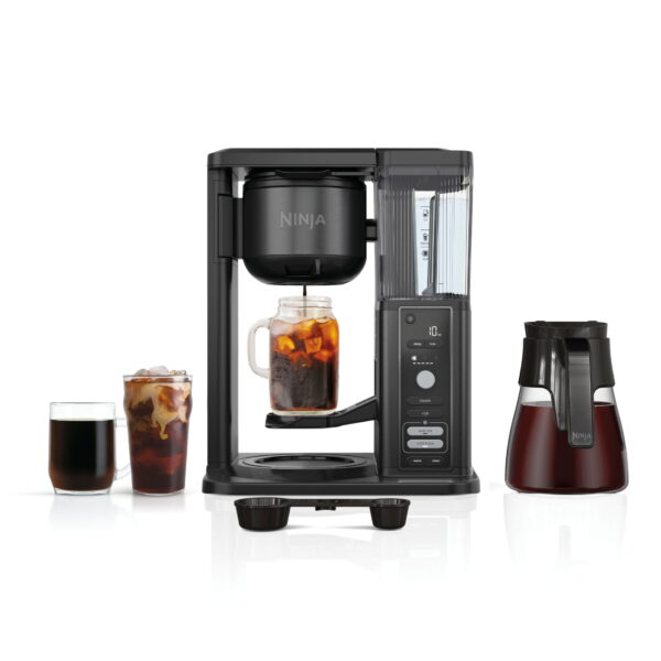 Ninja® Hot & Iced, Single Serve or Drip Coffee Maker with Rapid Cold Brew 10 Cup Glass Carafe, CM360