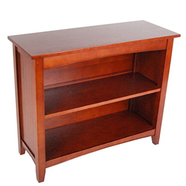 Alaterre Furniture Shaker Cottage Bookcase, Cherry