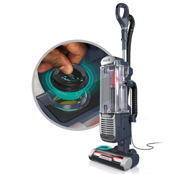 Shark Upright Vacuum, Rotator Pet, Pet Friendly, Bagless, PowerFins HairPro Brushroll, HEPA Filter, Odor Neutralizer, Hard Floor and Carpet, Swivel Steering, ZU100, Chimera