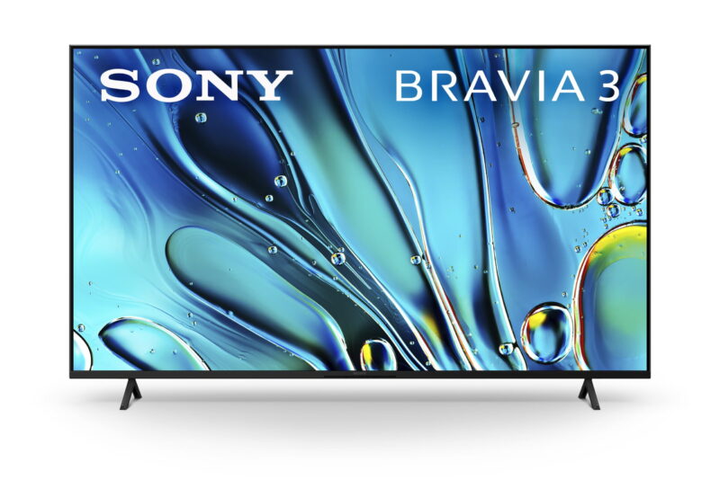 Sony 65” Class BRAVIA 3 LED 4K HDR Smart Google TV K-65S30, 2024 Model
