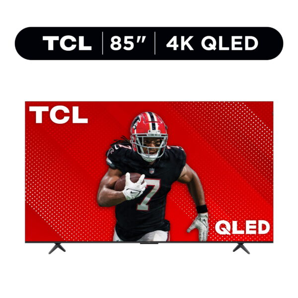 TCL 85” Class Q6 (85Q651G) 4K UHD HDR QLED Smart TV with Google TV (NEW 2024)