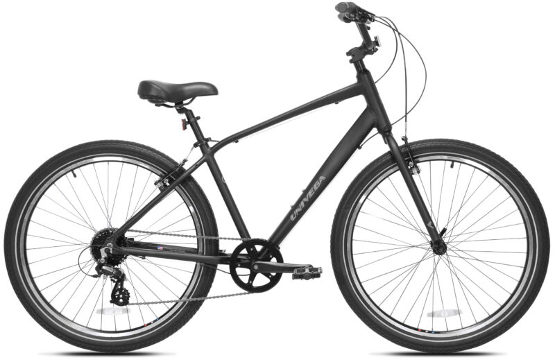 Univega - 27.5" USA Escape 1.0 Adult Bicycle, Extra Large Frame, Matte Black