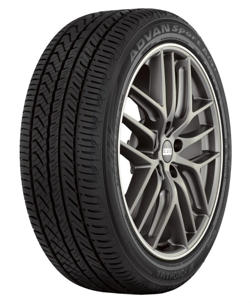 Yokohama Advan Sport All Season Plus 255/35R18 94Y Performance Passenger Tire Fits: 2011 BMW 328i Base, 2016-19 Cadillac ATS V