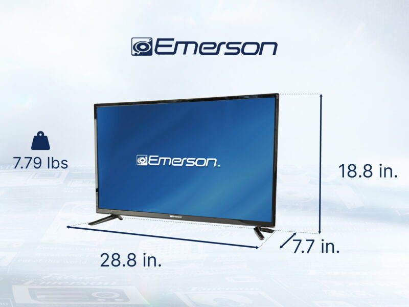 Emerson 32" 720P LED TV with Remote Control & TV Stand, ET-3200 - Image 2