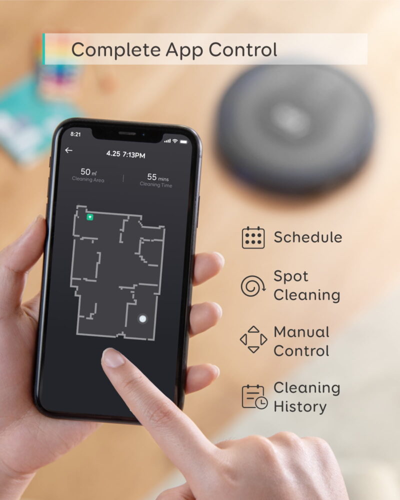 eufy RoboVac G30 Verge, Robot Vacuum with Home Mapping, 2000Pa Suction, Wi-Fi, Boundary Strips - Image 5
