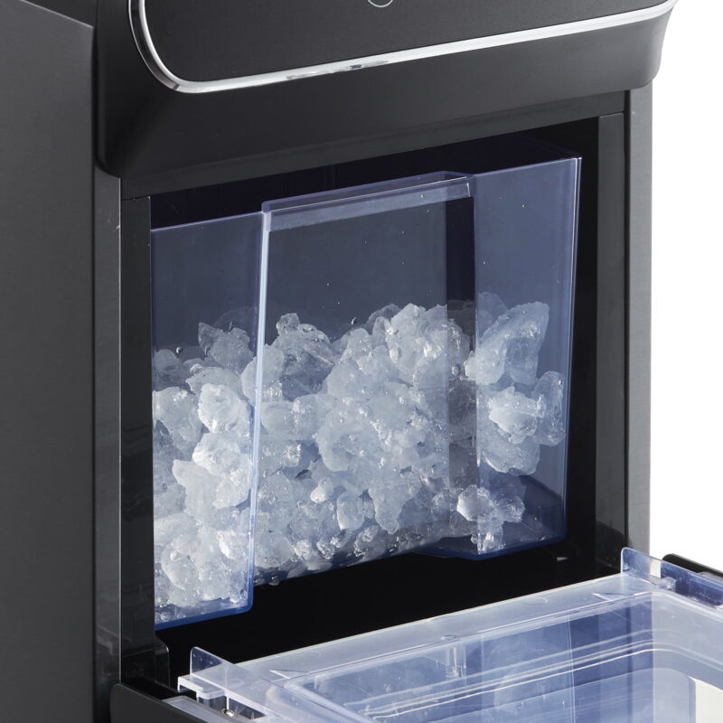 KFFKFF Nugget Ice Maker Countertop Portable Countertop Ice Maker 37lbs/24H Self-Cleaning with Ice Scoop & Drip Tray - Image 4