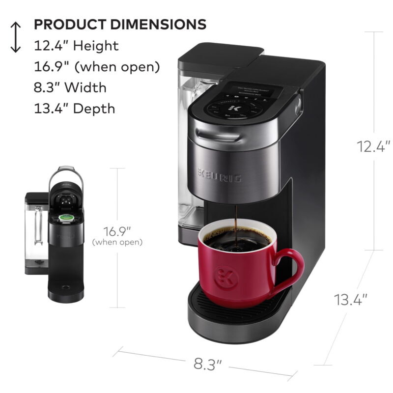 Keurig K-Supreme Plus SMART Single Serve K-Cup Pod Coffee Maker, Black - Image 6
