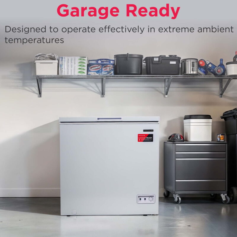 Frigidaire 7.0 Cu. ft. Chest Freezer, EFRF7003, White - Image 6