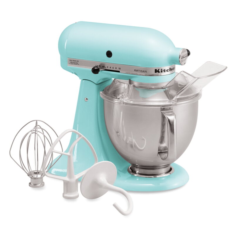 KitchenAid® Artisan® Series 5 Quart Tilt-Head Stand Mixer, Ice, KSM150PS - Image 3